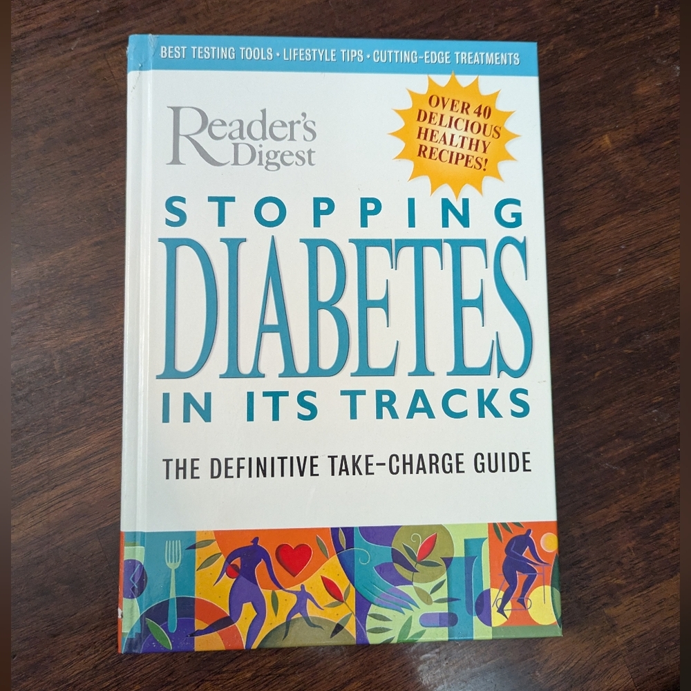 Reader's Digest Stopping Diabetes Book EUC